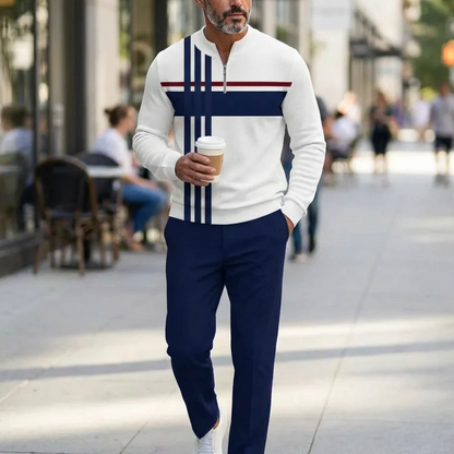 Conjunto de jersey y pantalón para hombre