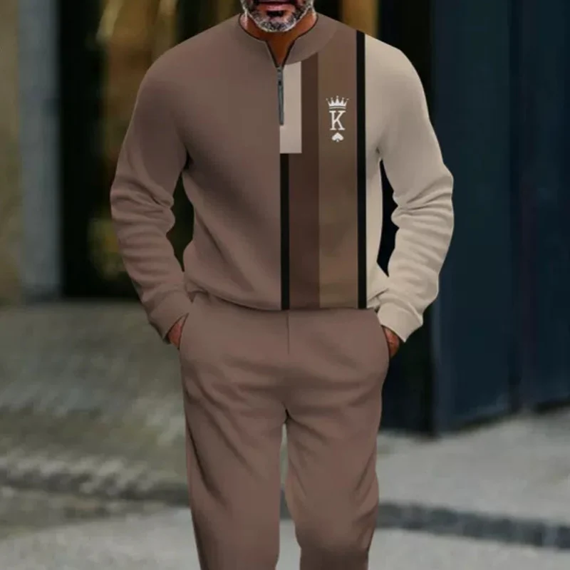 Conjunto de jersey y pantalón para hombre
