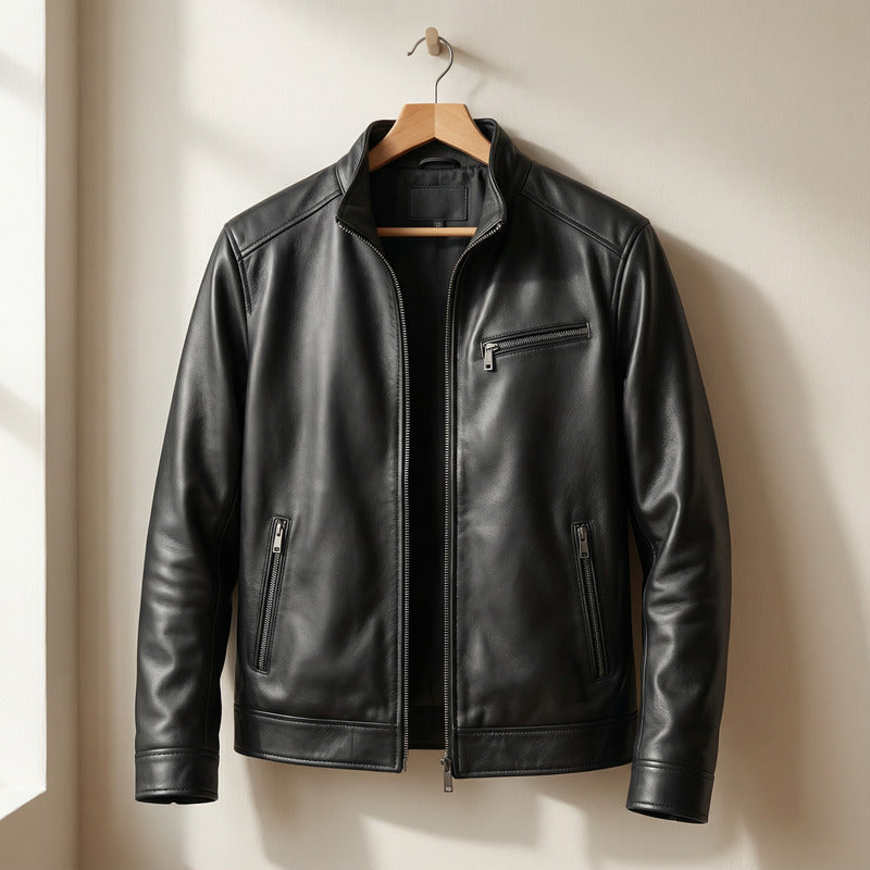 Chaqueta de cuero vintage
