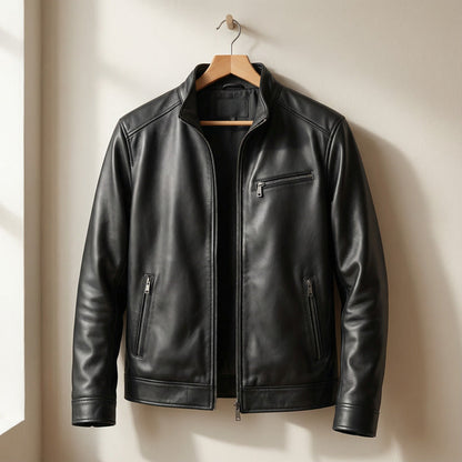 Chaqueta de cuero vintage