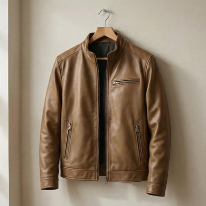 Chaqueta de cuero vintage