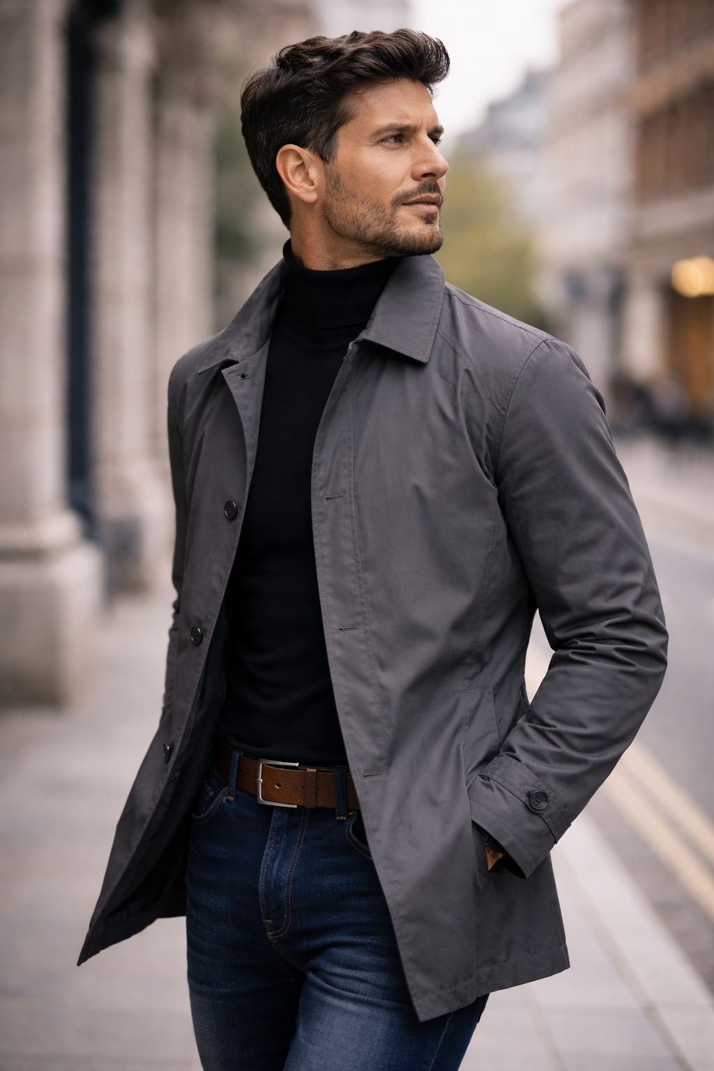 Adrian | Abrigo elegante para hombre