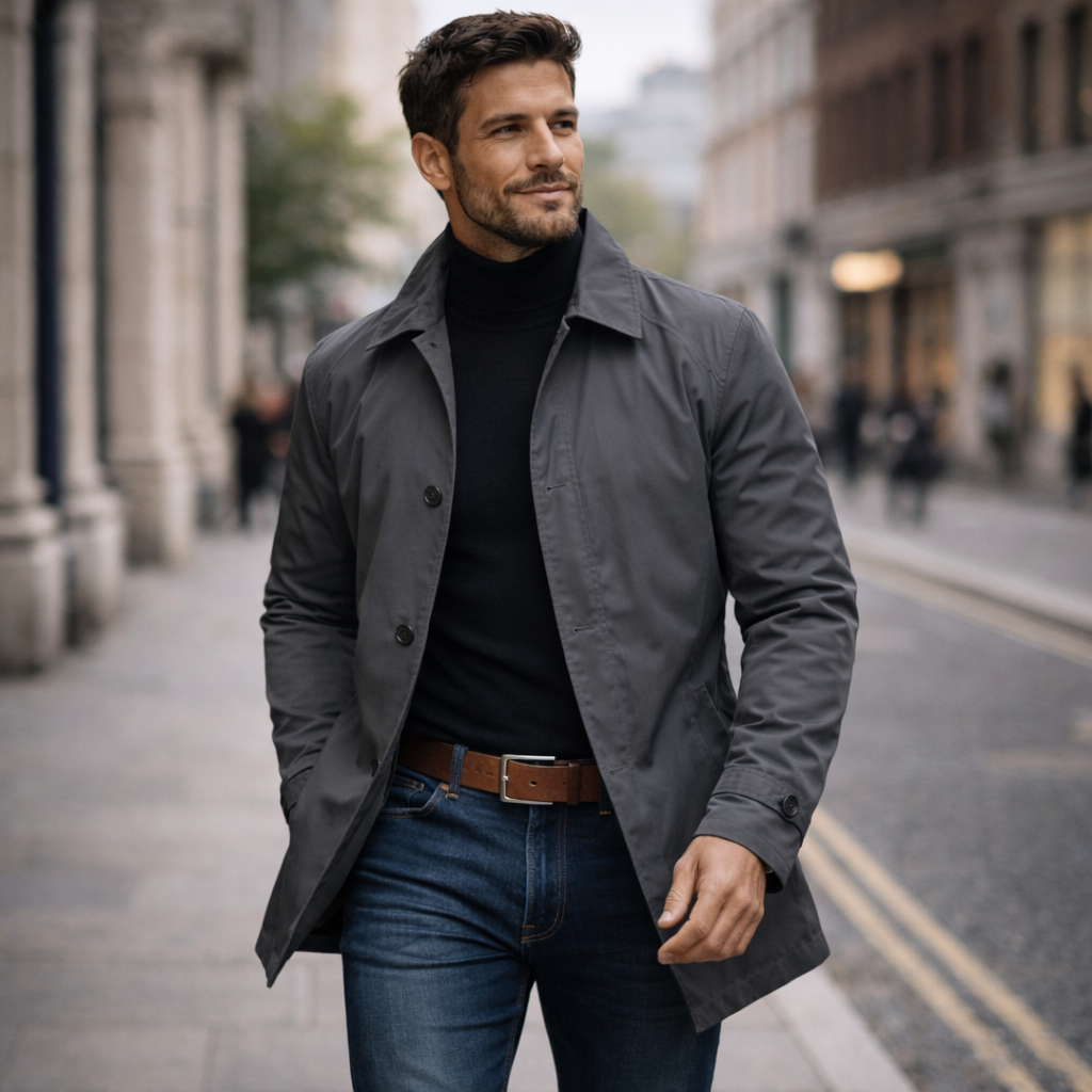 Adrian | Abrigo elegante para hombre