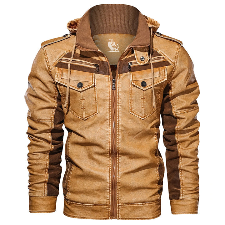 Chaqueta de cuero vintage