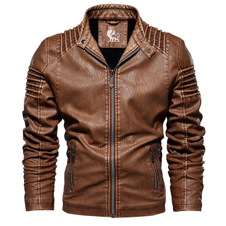 Chaqueta de cuero vintage