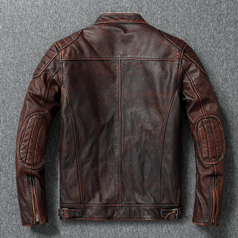 Chaqueta de cuero vintage