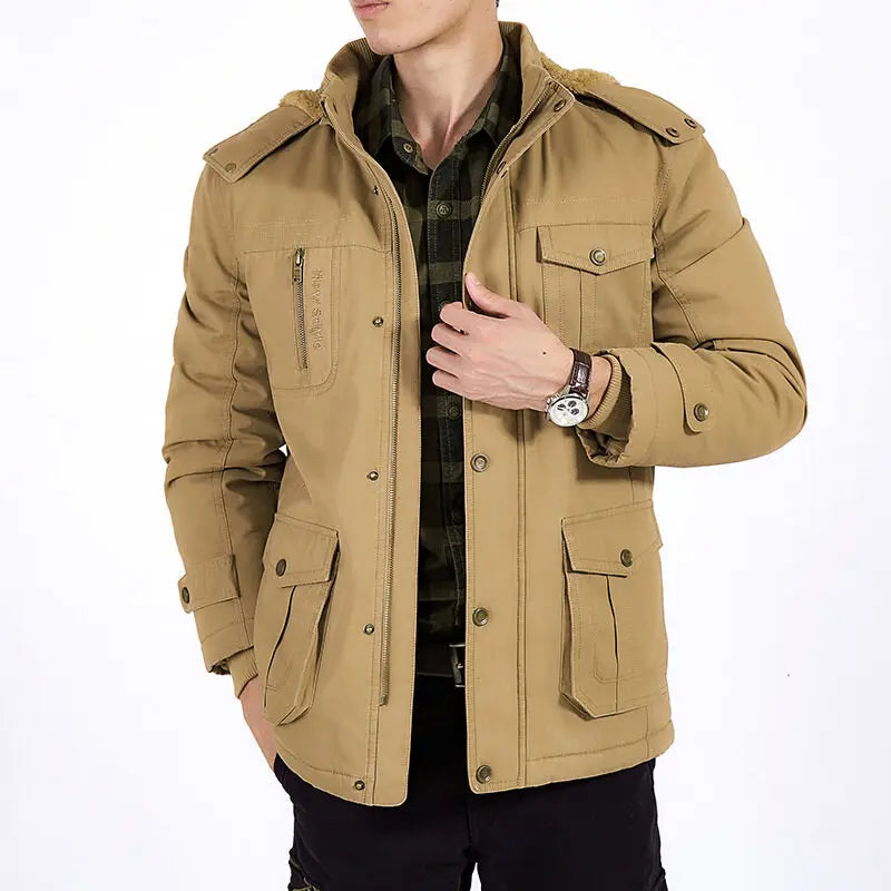Mateo | Chaqueta Acolchada Elegante de Invierno