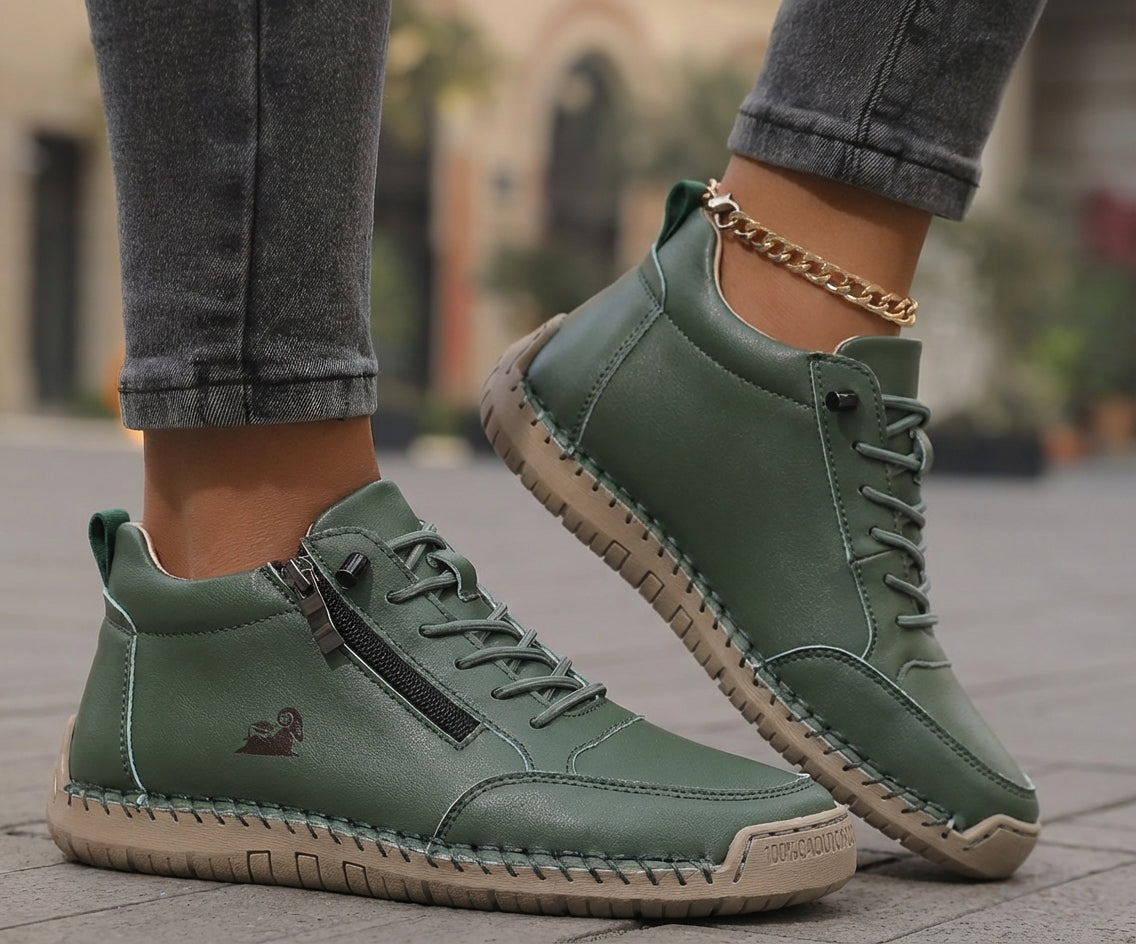 Mila | Zapatillas ortopédicas cómodas con cremallera