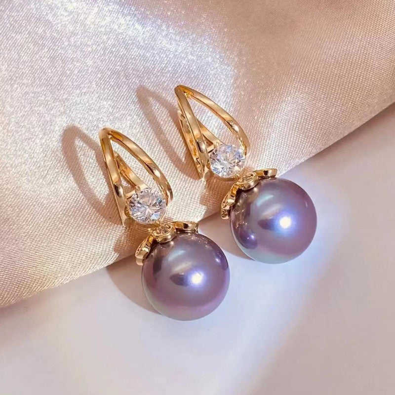 💕 Valentinstags-Special - 50% Rabatt 💕 Glitzernde Huggie-Baumel-Ohrringe für Frauen