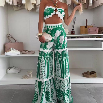 🔥 Sommer-Special: 2-teiliges Bikini-Set mit Blumenhose – Jetzt 41€ sparen & KOSTENLOSER Versand!