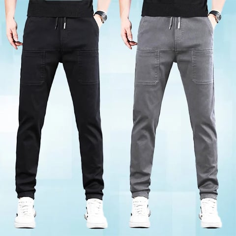Strapazierfähige Cargohose mit Stretch – Bequem, funktional & mit mehreren Taschen 👖