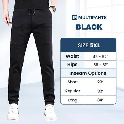 Strapazierfähige Cargohose mit Stretch – Bequem, funktional & mit mehreren Taschen 👖