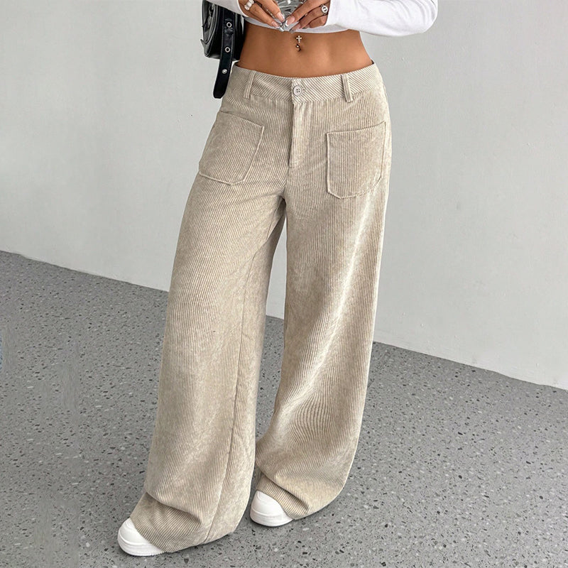 🔥50% RABATT🔥 Damen-Freizeithose – Lockerer Schnitt und hoher Bund für maximalen Komfort und Stil 👖✨