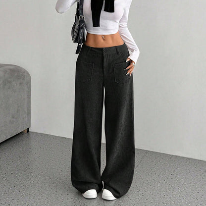 🔥50% RABATT🔥 Damen-Freizeithose – Lockerer Schnitt und hoher Bund für maximalen Komfort und Stil 👖✨