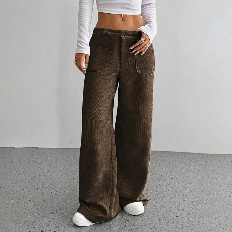 🔥50% RABATT🔥 Damen-Freizeithose – Lockerer Schnitt und hoher Bund für maximalen Komfort und Stil 👖✨