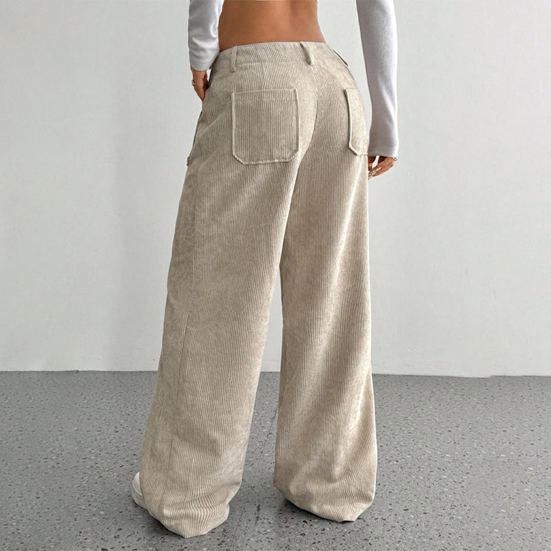 🔥50% RABATT🔥 Damen-Freizeithose – Lockerer Schnitt und hoher Bund für maximalen Komfort und Stil 👖✨
