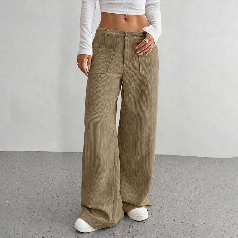 🔥50% RABATT🔥 Damen-Freizeithose – Lockerer Schnitt und hoher Bund für maximalen Komfort und Stil 👖✨