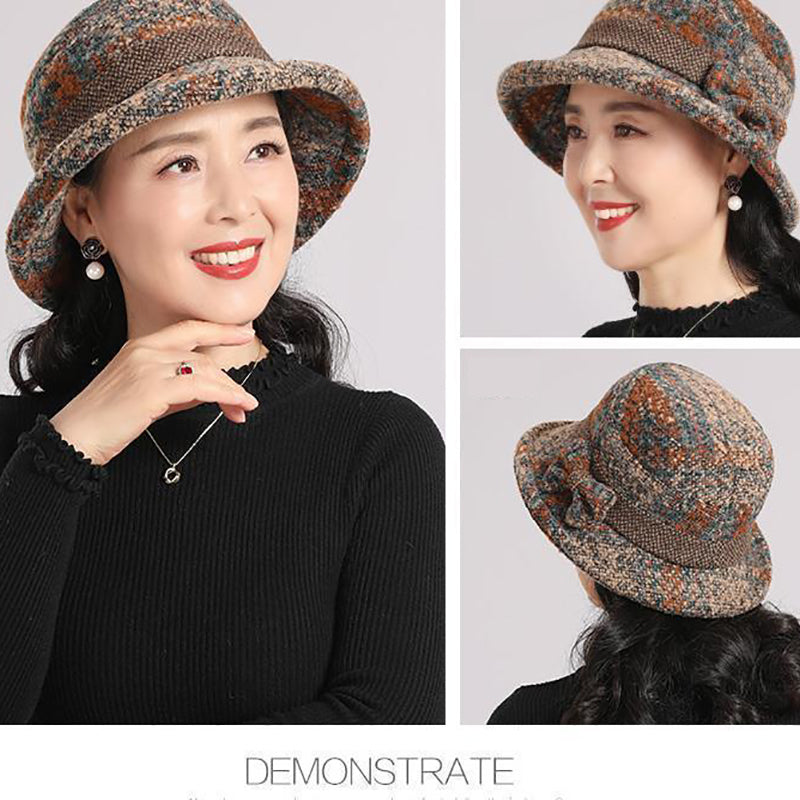 Damen Hut für Herbst & Winter – Warmes Wollmaterial, bequem & alltagstauglich 🍁❄️