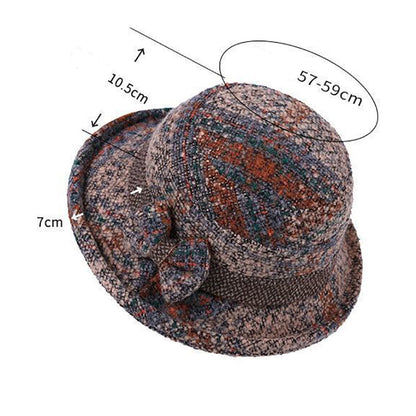 Damen Hut für Herbst & Winter – Warmes Wollmaterial, bequem & alltagstauglich 🍁❄️
