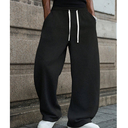 👖 Herren-Freizeithose in lockerer Passform – Mit praktischem Kordelzug