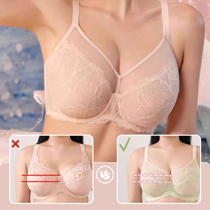 Anti-Sagging-BH mit Vollschalen und Unterstützung für Damen