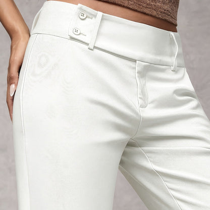 Pantalón de vestir acampanado para mujer