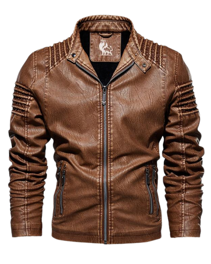 Chaqueta de cuero vintage