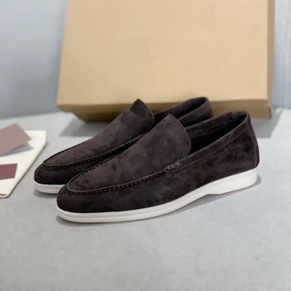 Mocasines de ante Chic